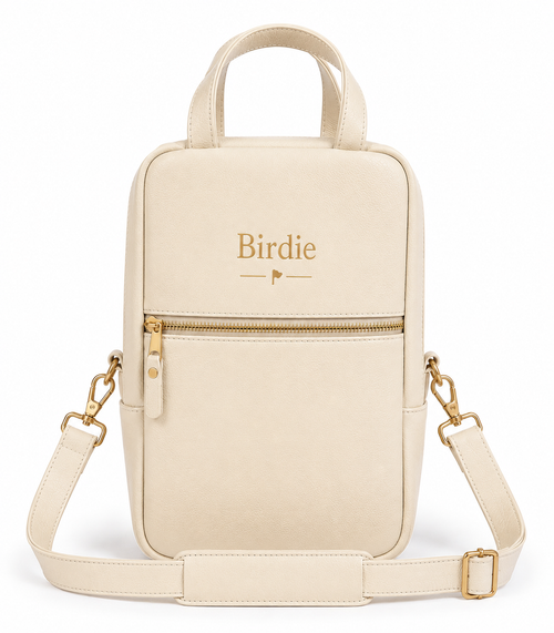 Birdie Golf Shoe Bag — Ivory