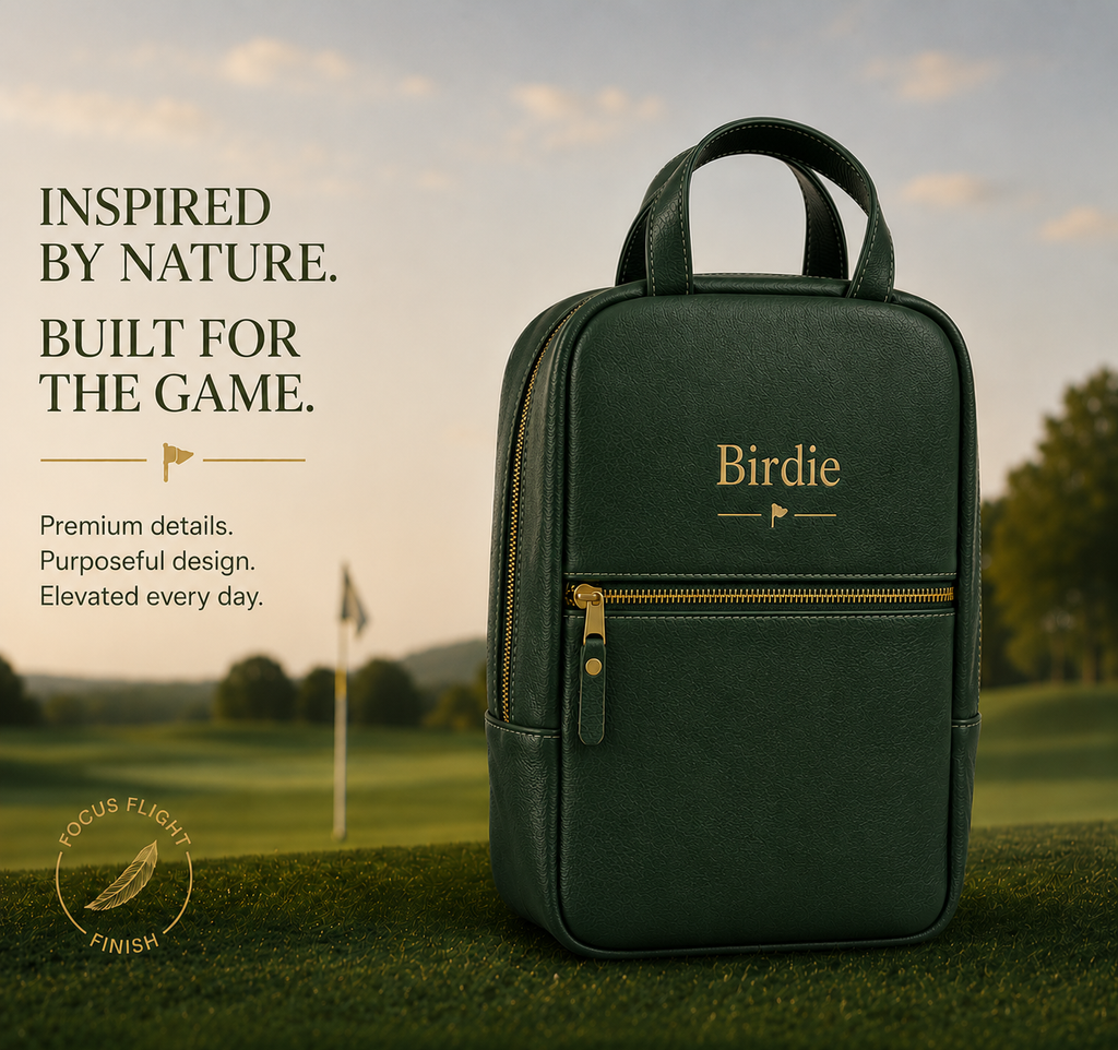 Birdie Golf Shoe Bag — Club Green
