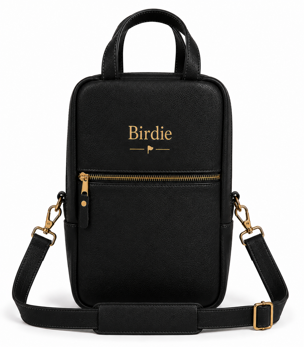 Birdie Golf Shoe Bag — Jet Black