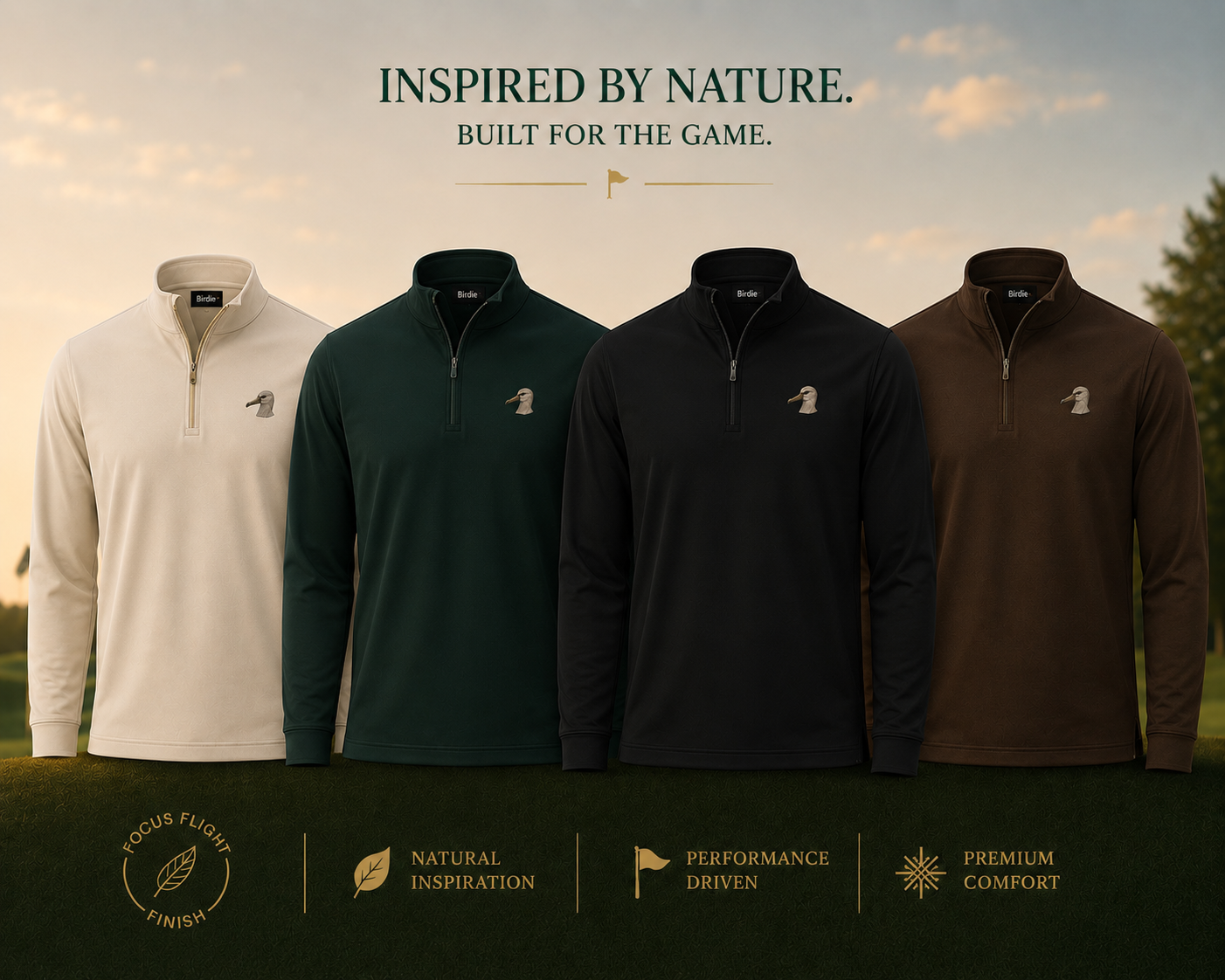 Birdie Quarter-Zip